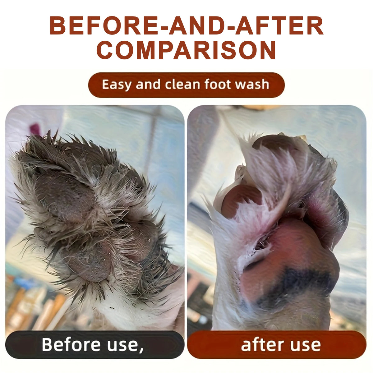 Paw Cleaner Cup – Deep Clean Bristle Washer
