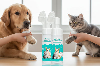 150 Ml Pet Paw Cleaning Foam – Gentle & Easy Clean