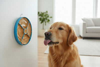 Silicone Lick Mat with Suction Cups – Calming Slow Feeder